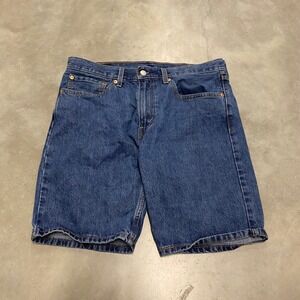 Levi Strauss & Co 405 Mens Denim Jean Shorts Blue W34 L